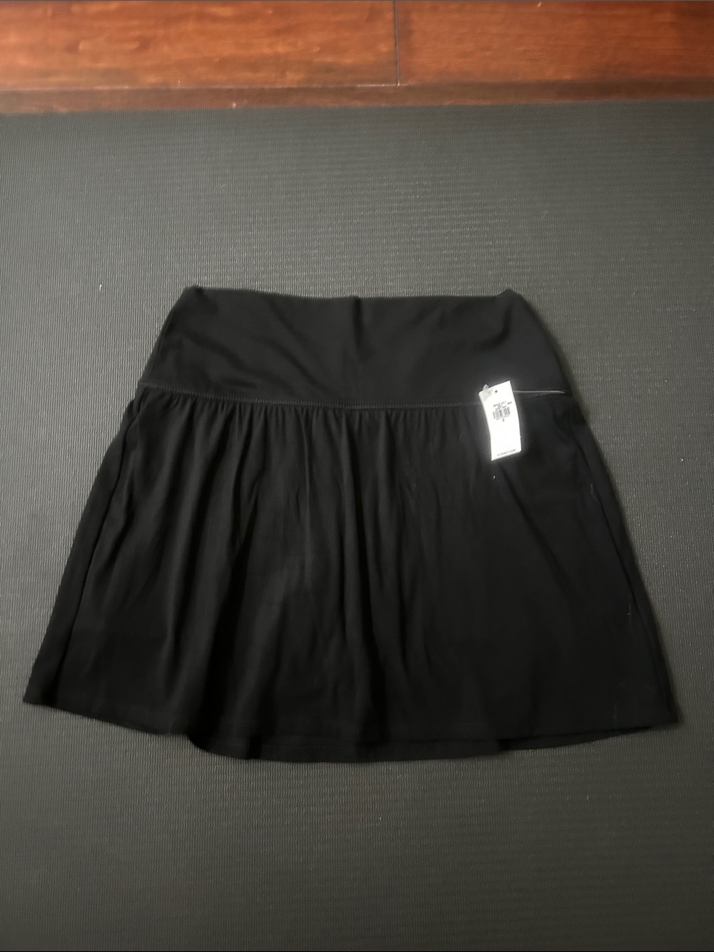 Old Navy Black A-Line Circle Skort with Wide Waistband